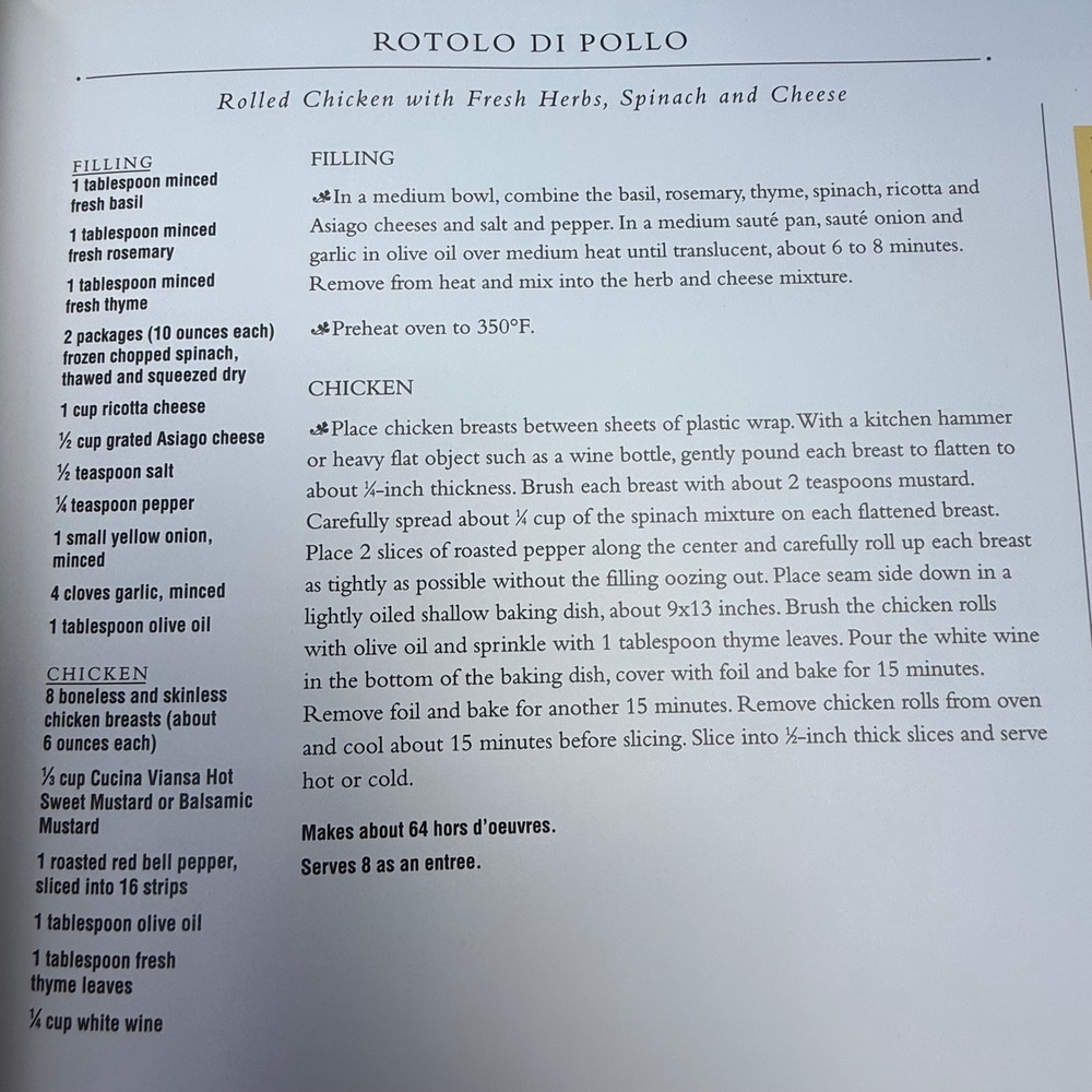 Cucina Viansa Cookbook Viansa Winery Italian Recipes Sonoma California - Picture 7 of 7